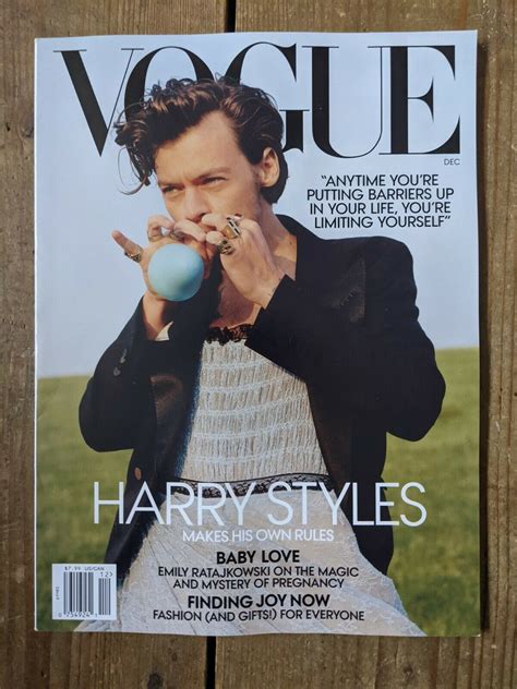 Vogue Usa Magazine December 2020 Harry Styles Yourcelebritymagazines