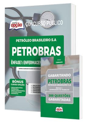 Combo Impresso PETROBRAS Ênfase 1 Enfermagem do Trabalho