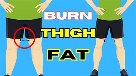 Just 5min A Day To Burn Thigh Fat No Equipment Required Youtube