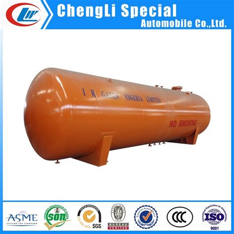 25 Cubic Meter 25000liters LPG Propane Tanker Gas Storage Tank China