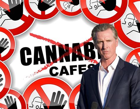 No Cannabis Cafes For You California Governor Newsom Vetoes Weed Cafes In The Golden State