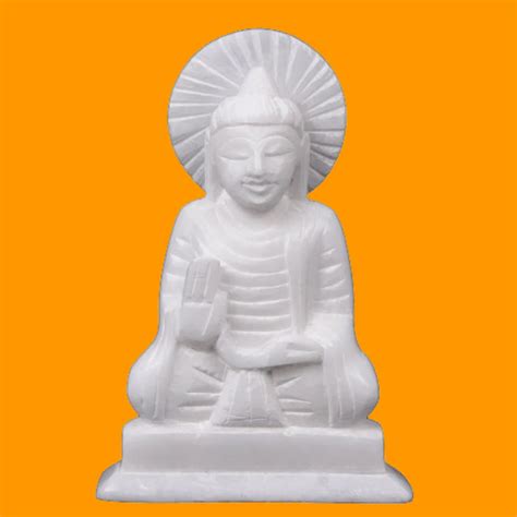 Handcrafted White Umsas Marble Buddha Statue 5 Inches At Rs 440 In Patna