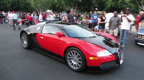 Bugatti Veyron Black And Red