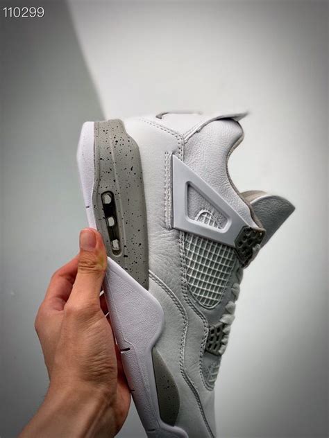 支持放店 Air Jordan 4 Retro white oreo 白奥利奥配色 货号DB0732 200 纯原市场最高工艺复刻 无