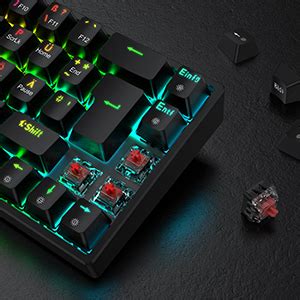 Tecurs Keyboard Gaming Wireless Bluetooth Gamer Keyboard Mechanical Pc