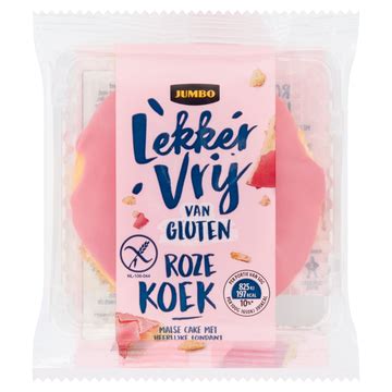 Jumbo L Kk R Vrij Van Gluten Roze Koek G Bestellen Koek Snoep