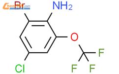 2 溴 4 氯 6 三氟甲氧基苯胺 2 Bromo 4 chloro 6 trifluoromethoxy benzenamine