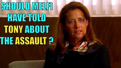 Should Dr Melfi Have Told Tony Soprano About The Assault YouTube