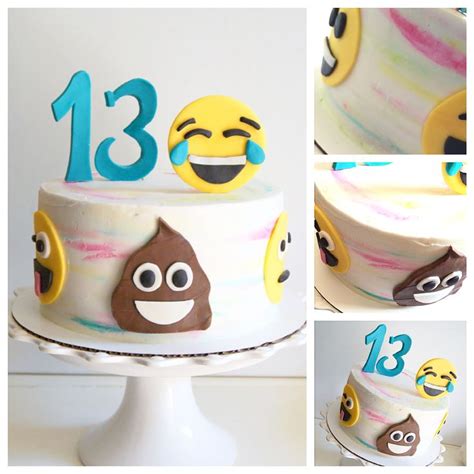 Emoji cake | Cake, Emoji cake, Birthday cake