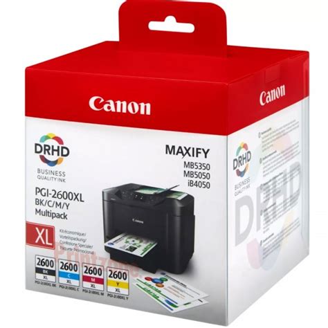 Genuine Canon Pgi 2600xl Value Pack Ink Cartridges High Yield Printzone®