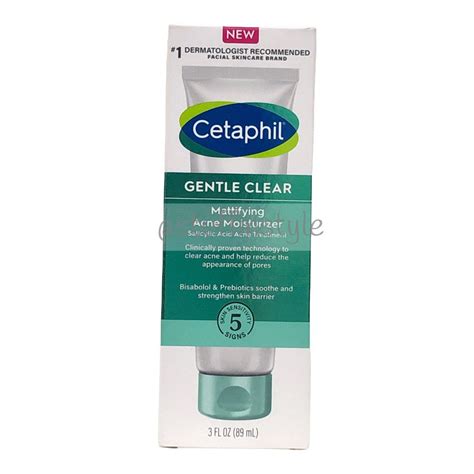 Cetaphil Gentle Clear Mattifying Acne Moisturizer Beauty Personal