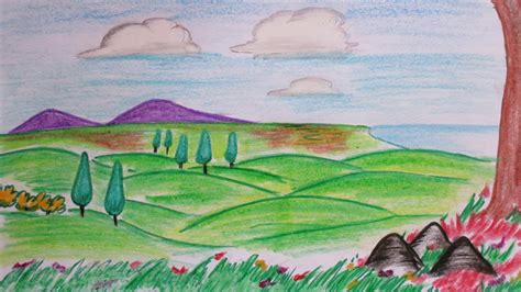 Hill Drawing At Getdrawings Free Download