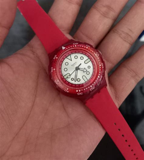 Jam Swatch Scuba 200meter Original Fesyen Pria Jam Tangan Di Carousell