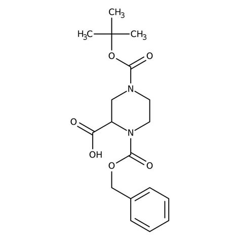 Benzyloxycarbonyl Boc Piperazine Carboxylic Acid Thermo