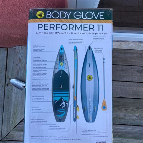 Body Glove Performer Inflatable Stand Up Paddle Board For Sale In