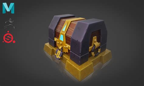 Artstation Stylized Chest