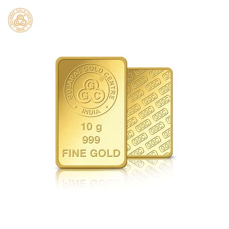 10GM Pure 24K Gold Bar Online with Live Rate & Free Delivery