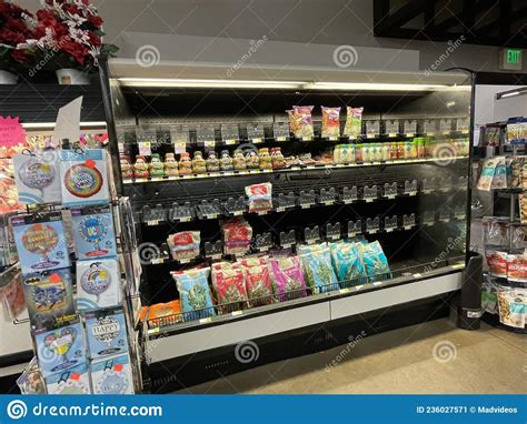 Iga Retail Grocery Store Cookie Aisle Side View Editorial Photo