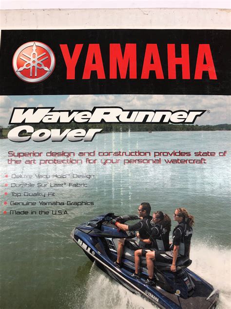 YAMAHA VX Deluxe Sport WaveRunner 2010 2014 Black Charoal Cover MWV