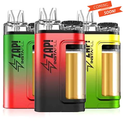 Zap Instafill 3500 Disposable Vape Pod Box Of 10 Vape Supplier Uk