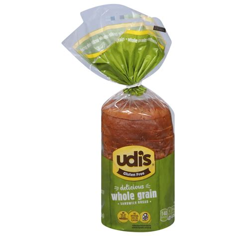 Save On Udi S Gluten Free Sandwich Bread Whole Grain Frozen Order Online Delivery Giant