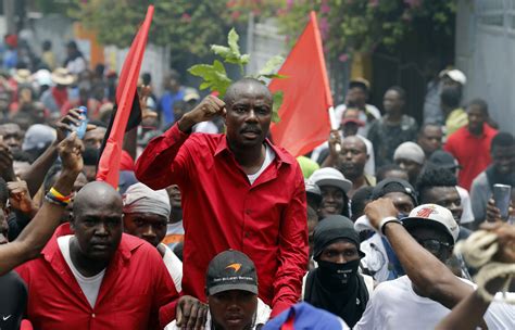 Strike paralyzes Haiti, protesters demand president's ouster