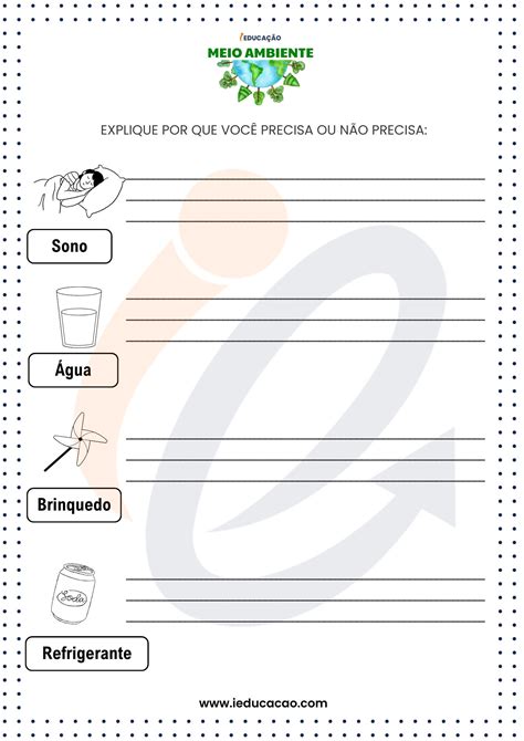 50 atividades sobre o Meio Ambiente 2022 Imprima Grátis Sinta a