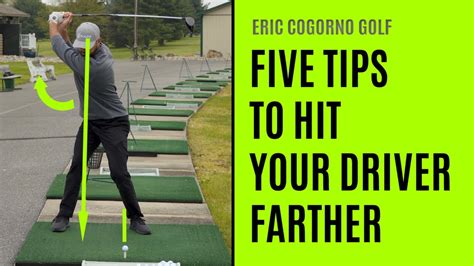 Golf Five Tips To Hit Your Driver Farther Youtube