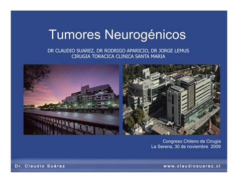 Pdf Tumores Neurogenicos Mscch Claudiosuarez Cl Areas De