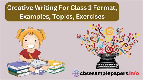 Creative Writing For Class Format Examples Topics Exercises Cbse