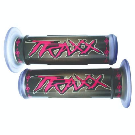 Manopla Punho Luva Para Moto Esportiva Custom Traxx Rosa Gel Gráfica