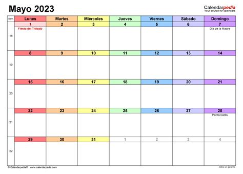 Mayo 2024 Calendar