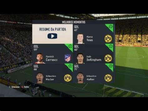 FIFA 23 COPA PROLEAGUE T2 RODADA 2 Borussia X A Madrid YouTube