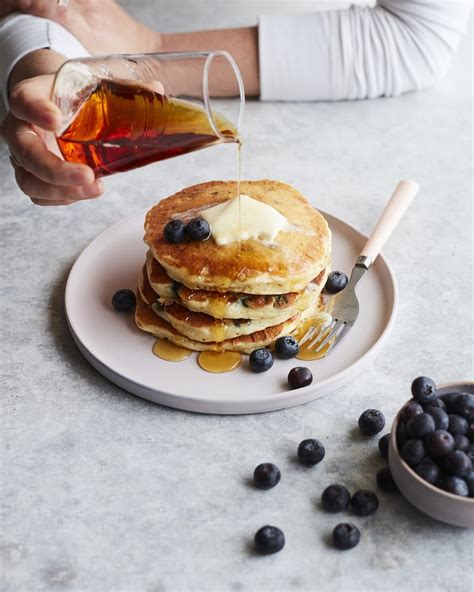 Coconut Blueberry Pancakes What S Gaby Cooking