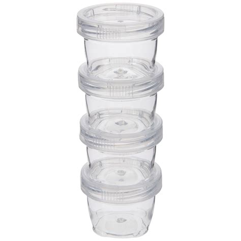 Clear Stackable Storage Jars Hobby Lobby 2395242