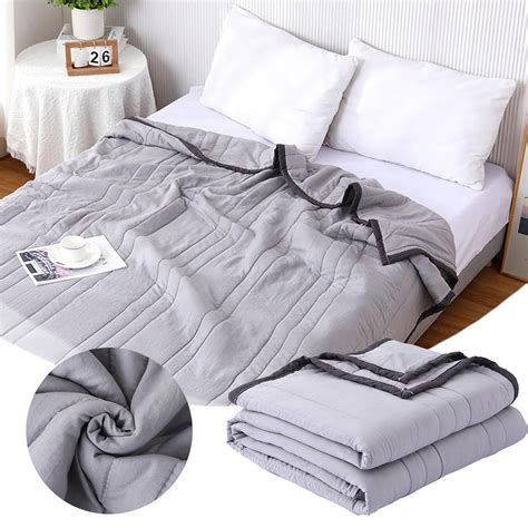 Tufted Blanket Large Throw Blanket Twin Sized Blanket For Bed Mens