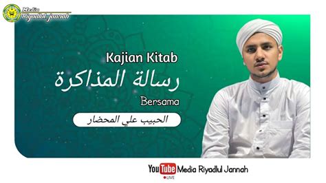 LIVE KAJIAN KITAB Risalatul Mudzakaroh YouTube