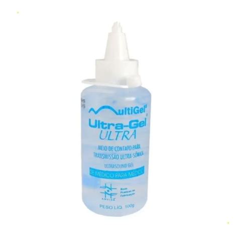 Gel Para Ultrassom Branco Multigel Dipromed