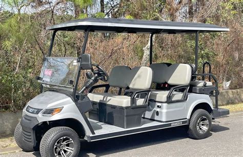 Advanced Ev Advent Silver Passenger Non Lifted Street Legal Golf