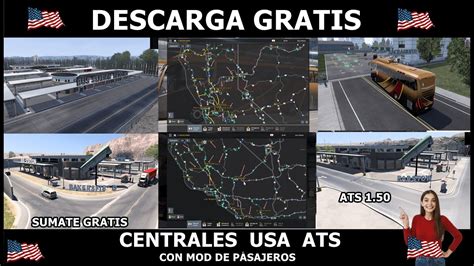 MOD GRATIS ATS 1 50 CENTRALES DE AUTOBUSES USA PARA MAPA BASE CON MOD