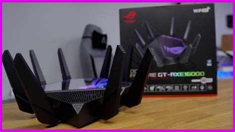 The Fastest Router That I Have Used Asus Rog Rapture Gt Axe 16000 Youtube