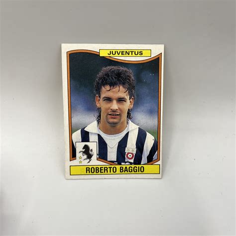 Roberto Baggio Figurina N Calciatori Panini