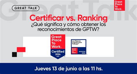 Great Talk Certificar Vs Ranking Qu Significa Y C Mo Obtener Los