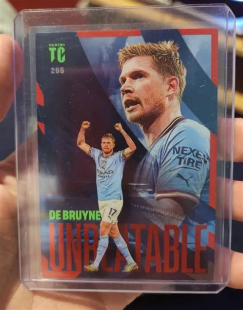 Panini Top Class Kevin De Bruyne Man City Red Unbeatable Parallel