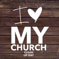 church clean  day calvary church