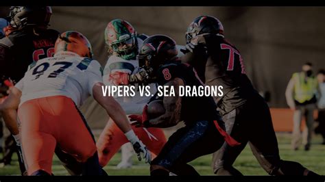 The Franchise Highlight Reel Vipers Vs Sea Dragons XFL Week 3