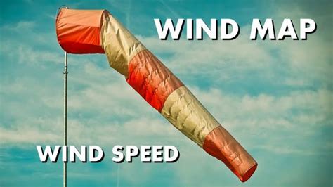 Radar Live: WIND SPEED - Wind direction and gusts on map