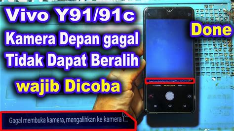 Cara Mengatasi Vivo Y91 Kamera Depan Tidak Berfungsi YouTube