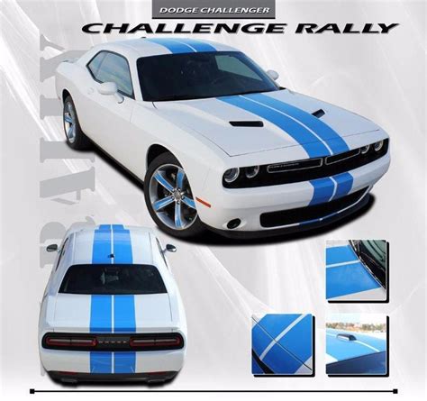 2015 2017 Dodge Challenger Rally Stripe 15 Mopar Factory OEM Style 10