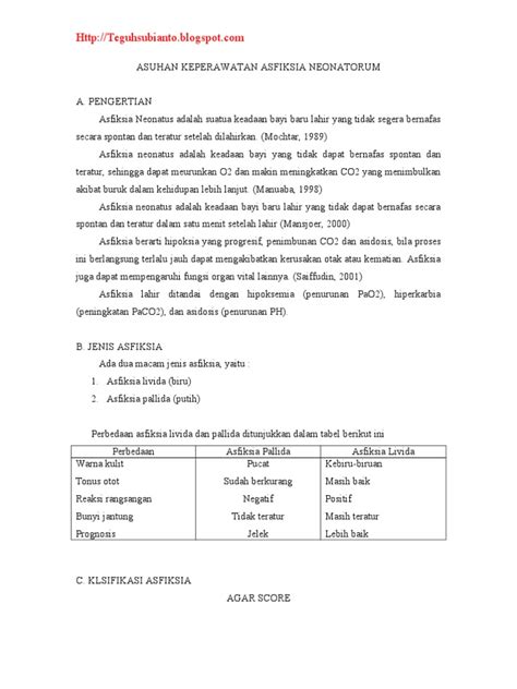 Askep Asfiksia Neonatorum Pdf